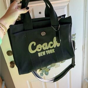 Coach Cargo Tote Black